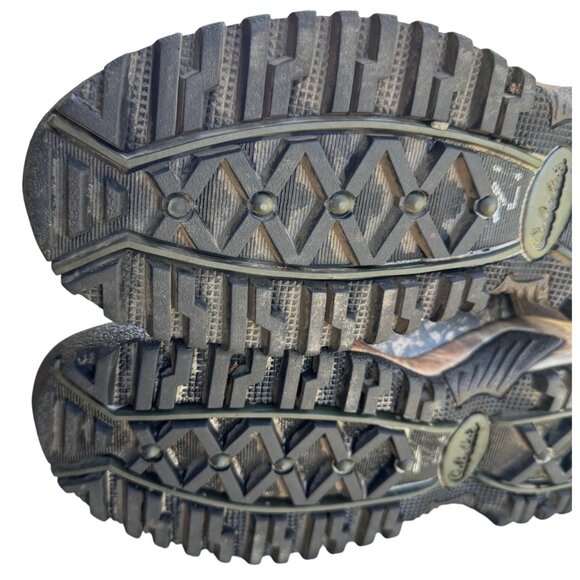 Cabela’s Mens 9.5 D Waterproof Hunting Camouflage Camo Boots Zip Up Lace - Picture 8 of 9